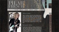 Desktop Screenshot of pilarfrench.com